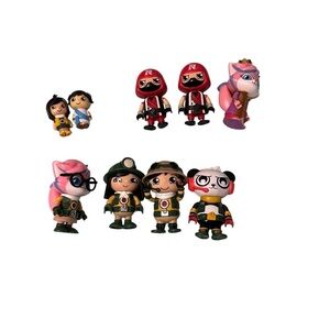 Ryan's World Lost City Action Lot of 9 Figures Set